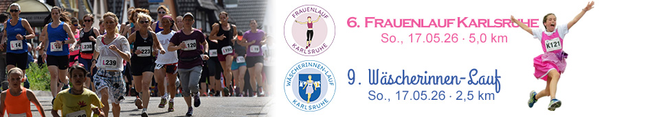 9. Wäscherinnen-Lauf – 6. Frauenlauf Karlsruhe