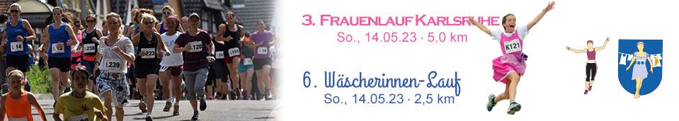 6. Wäscherinnen-Lauf – 3. Frauenlauf Karlsruhe